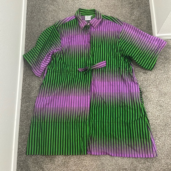 YEVU ice cream print drawstring dress XXL discontinued style - Picture 1 of 4